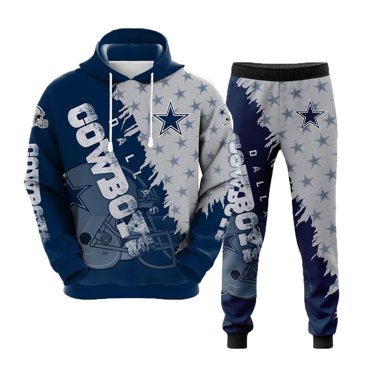Dallas cowboys mens sweat suit new arrivals