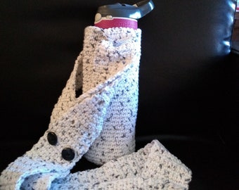 Water Bottle Holder Large Pattern - Adjustable