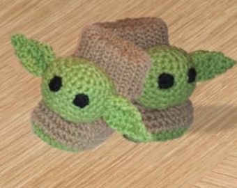 baby yoda slippers