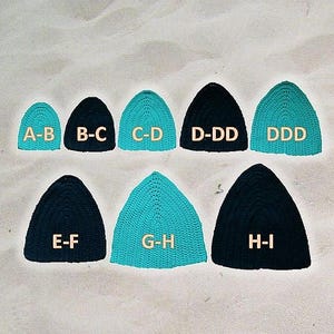 Crochet Bra Cups Pattern