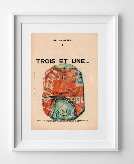 COCA-COLA. Vintage French Coca-Cola Illustration: 1920 La Petite Illustration Print on Original Page
