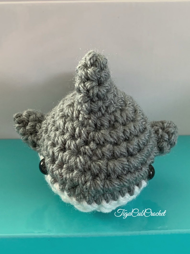 Made To Order Kawaii Cute Adorable Crochet Shark Plushies Stuffies Amigurumi Aquarium Animals Lovers Gifts For Her Gifts For Him Handmade image 3