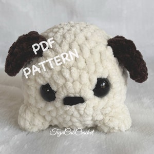Dog Crochet Pattern PDF Digital Pattern! Liam the Puppy Dog Amigurumi Pattern Adorable Soft Toy Plush Stuffed Animal Gifts For Animal Lovers