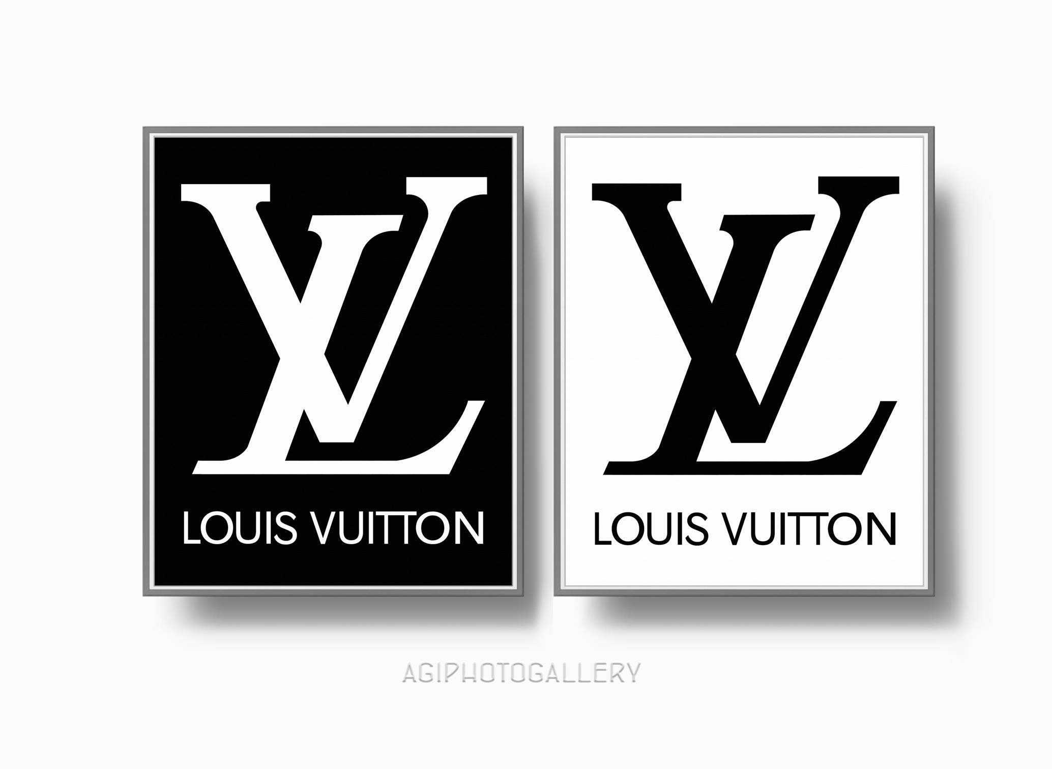 Louis Vuitton Logo Print Louis Vuitton Paris Fashion Print | Etsy
