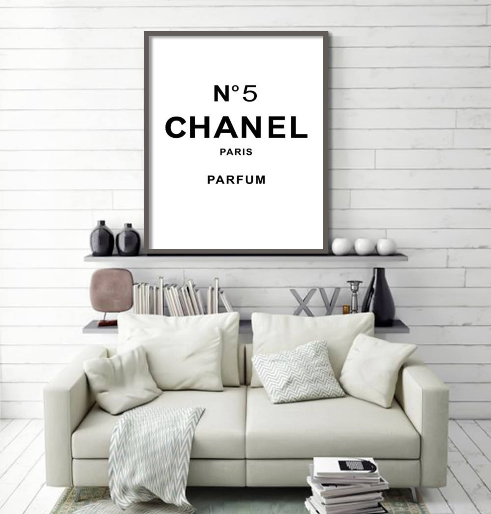 Chanel No 5 print Chanel Logo Coco Chanel poster Coco | Etsy