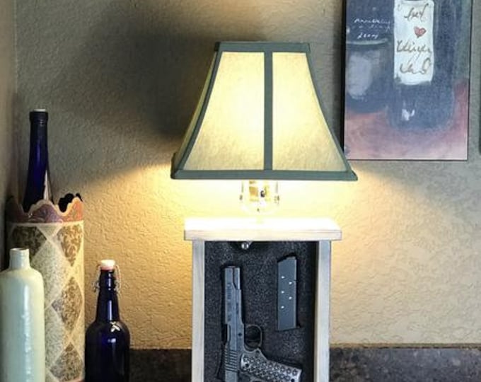 Hidden Gun Concealment Lamp Etsy