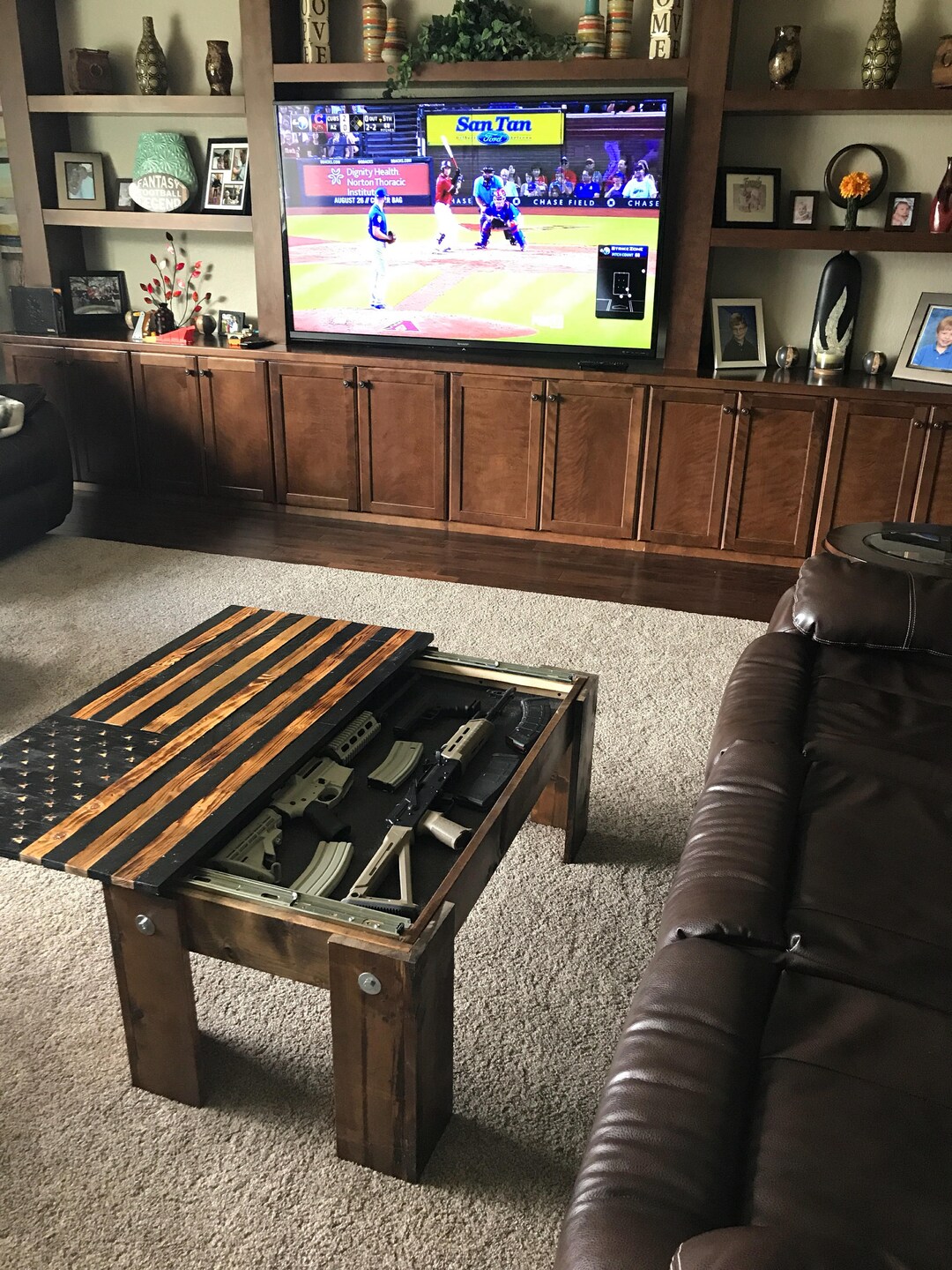 Concealment end table deals