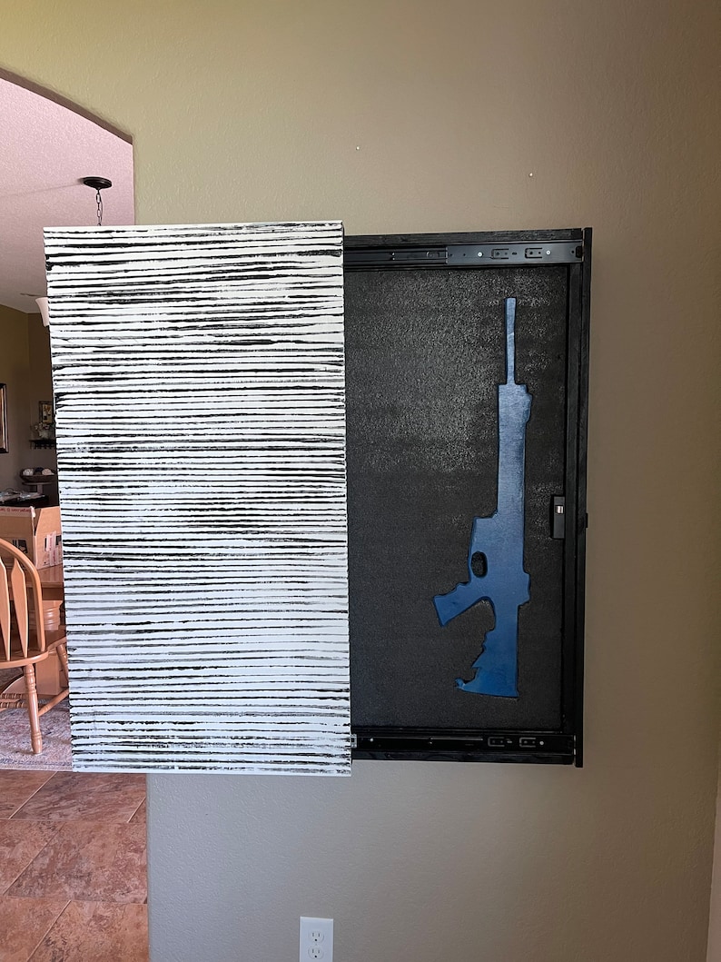 Modern Blackandwhite Concealment Art Etsy