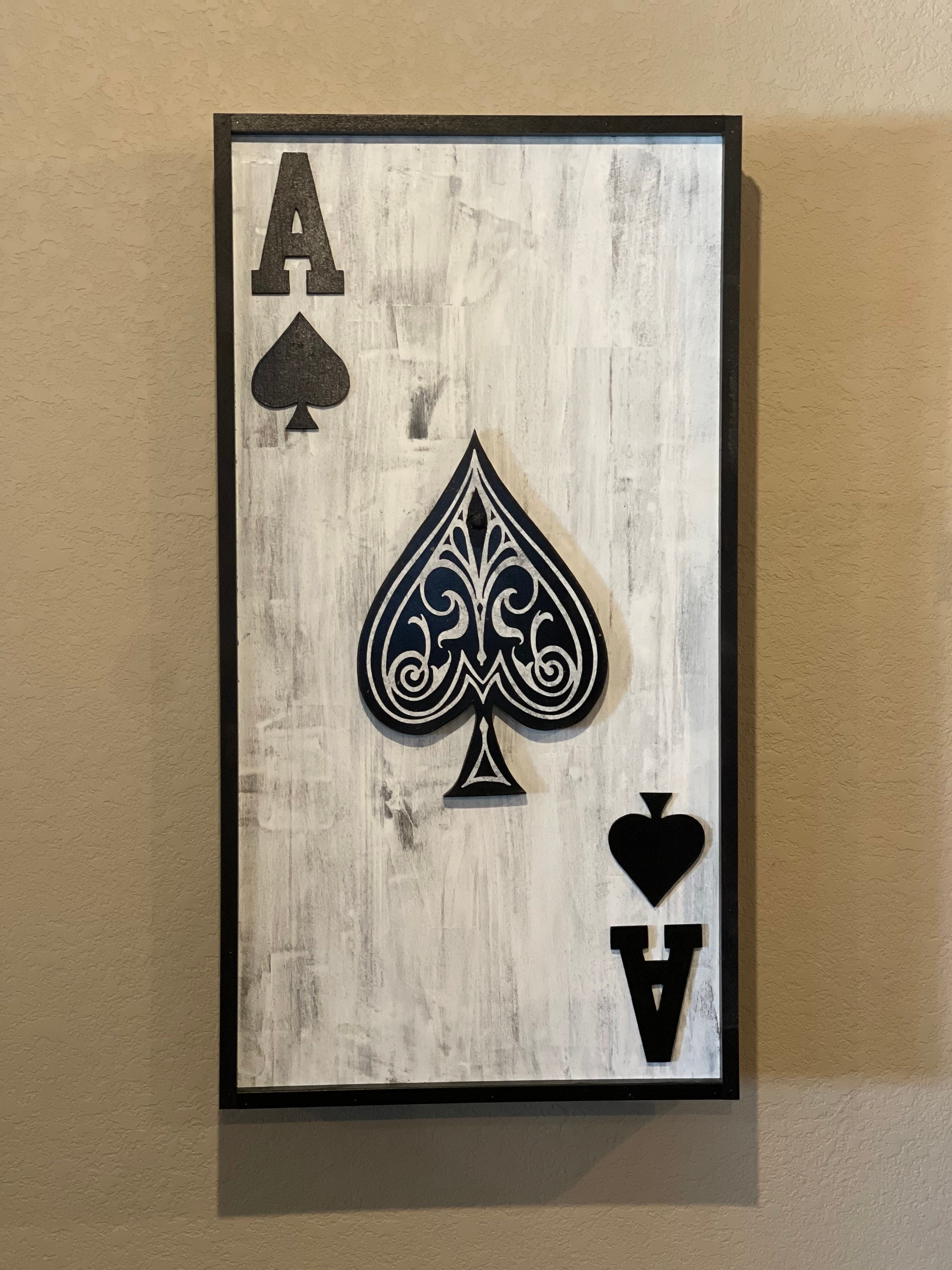 Ace of Spades Concealment Art – Biometric Tactical Gun Safe - Etsy
