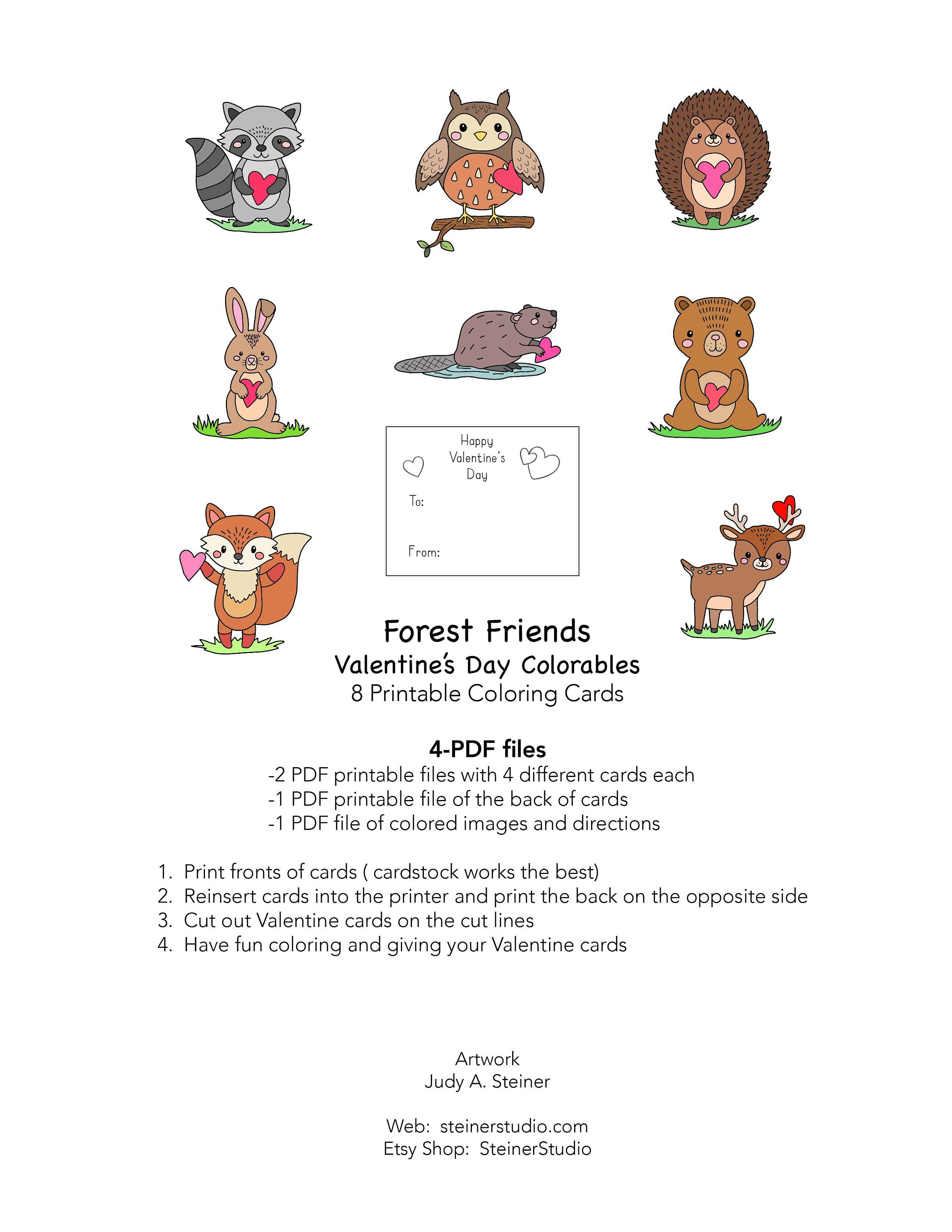 Instant Digital Download / Printable Card / DIY Card / PDF File ...