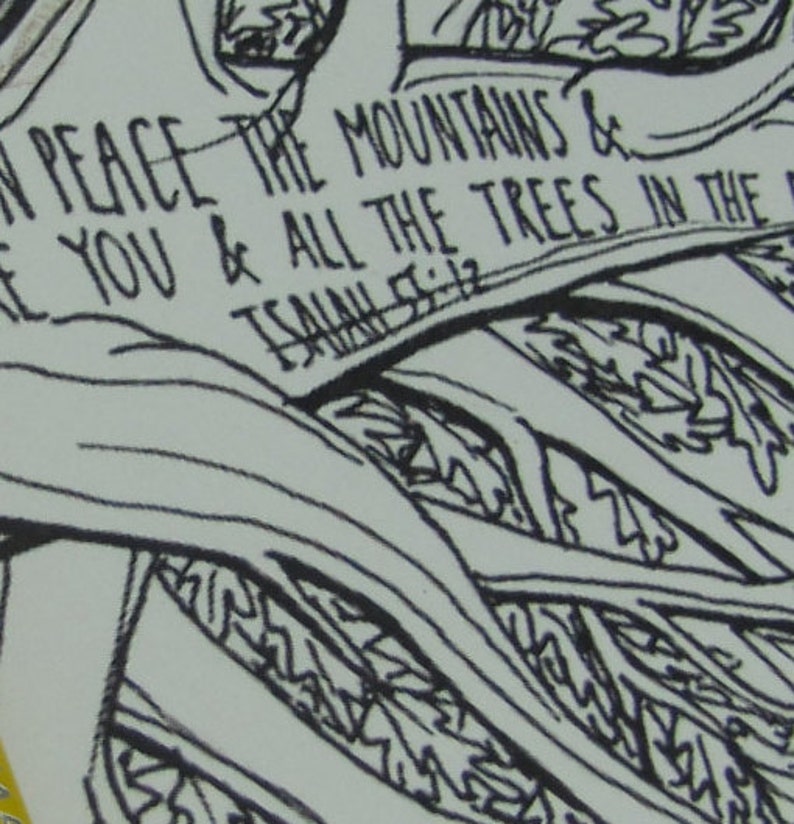 Printable Coloring Page Isaiah 55:10 Religious Coloring Page - Etsy