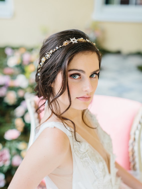 GISELLE - Celestial Starry Bohemian Wedding Headpiece, Art  display picture 1