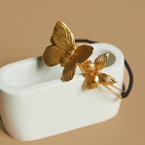 OLLIE - unique whimsical butterfly ponytail holder