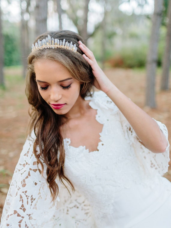 Boho wedding tiara Clearance