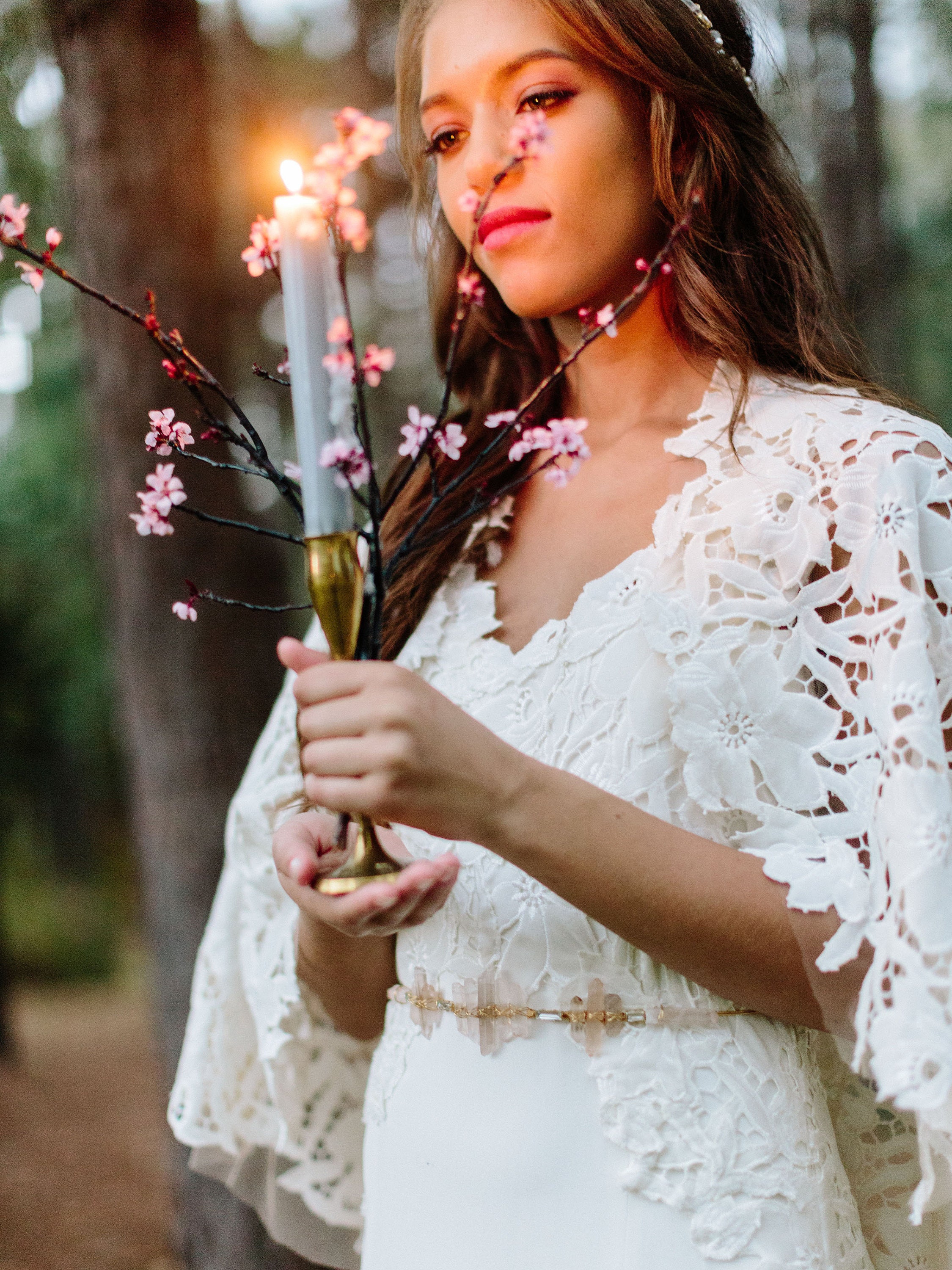 SAMPLE SALE DUSK Rose Quartz Bohemian Bridal Sash Chunky Raw Crystal Boho Wedding Belt Etsy UK