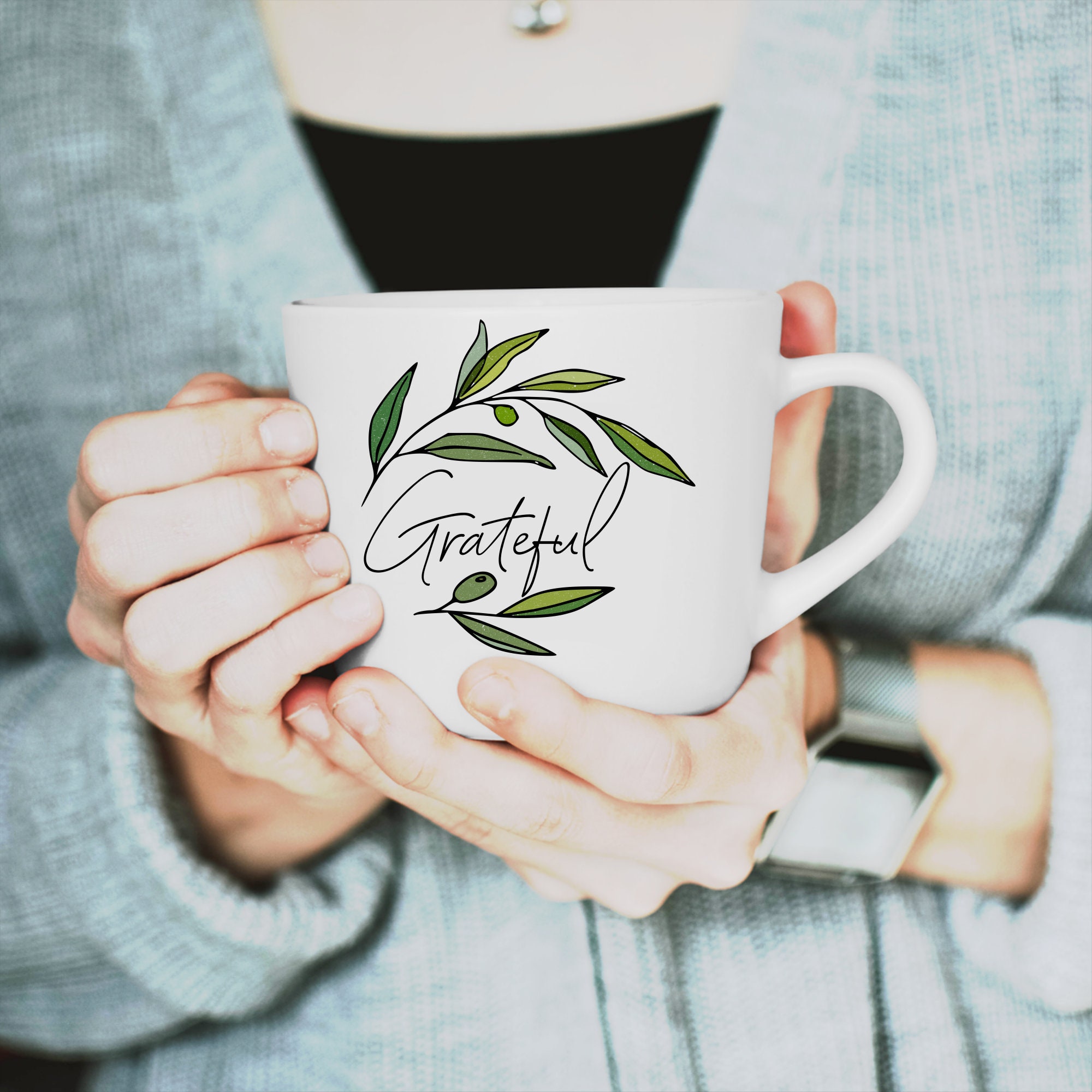 Olive Branch SVG Graphic Olive Colour Leaves PNG Simple Leaf Wedding