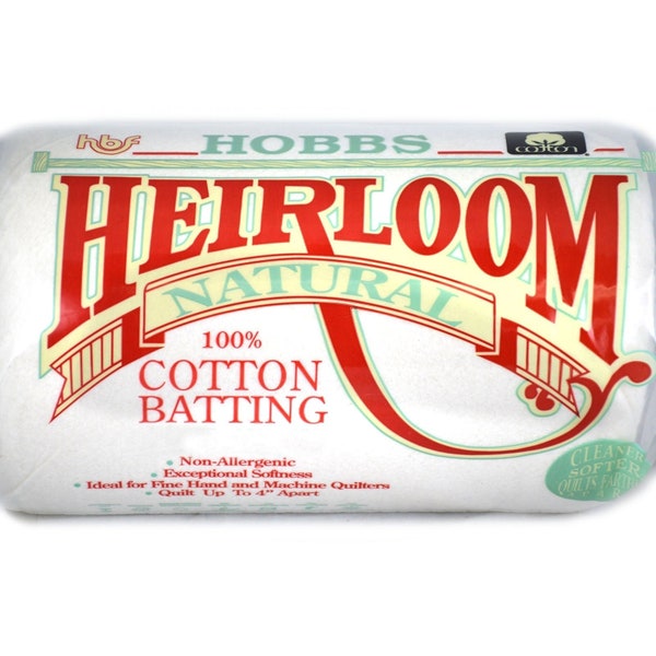 Hobbs Heirloom® Natural Cotton Batting