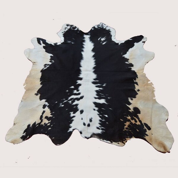 Cowhide Rug, Smooth and Shiny, Cowhide, Rug, Hide, Carpet, Leather-A32