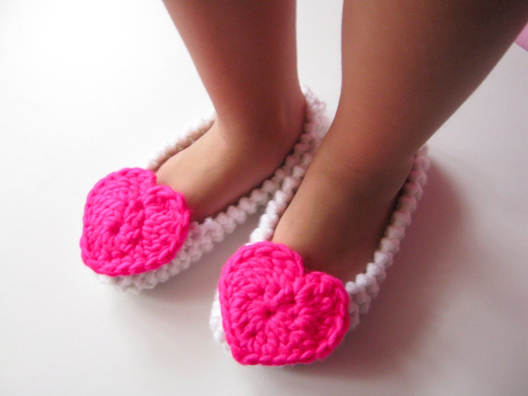 Little Girls Slippers, Ballet Flats, Toddler Flats, Child Slippers