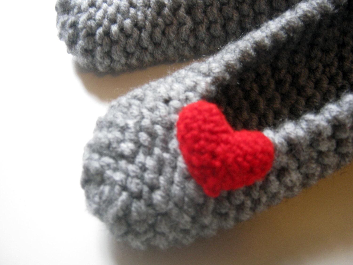 knitted house slippers