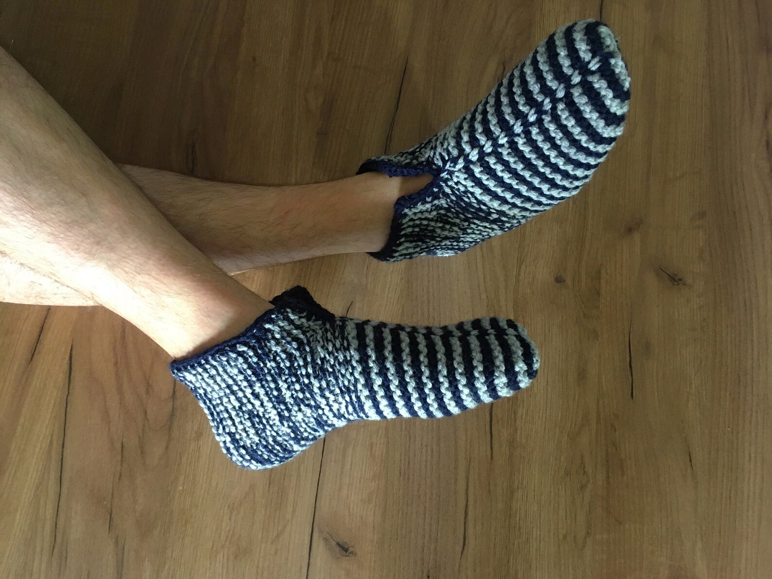 mens knitted slippers