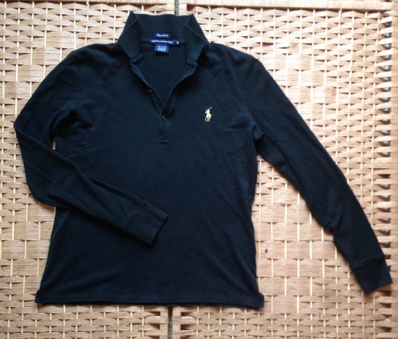 black ralph lauren polo long sleeve