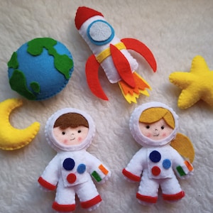 Universo, planeta tierra, fieltro de astronauta, tema carrusel Cosmos, tema de regalo planetas de astronomía, cuerpos celestes, luna, cohete espacial