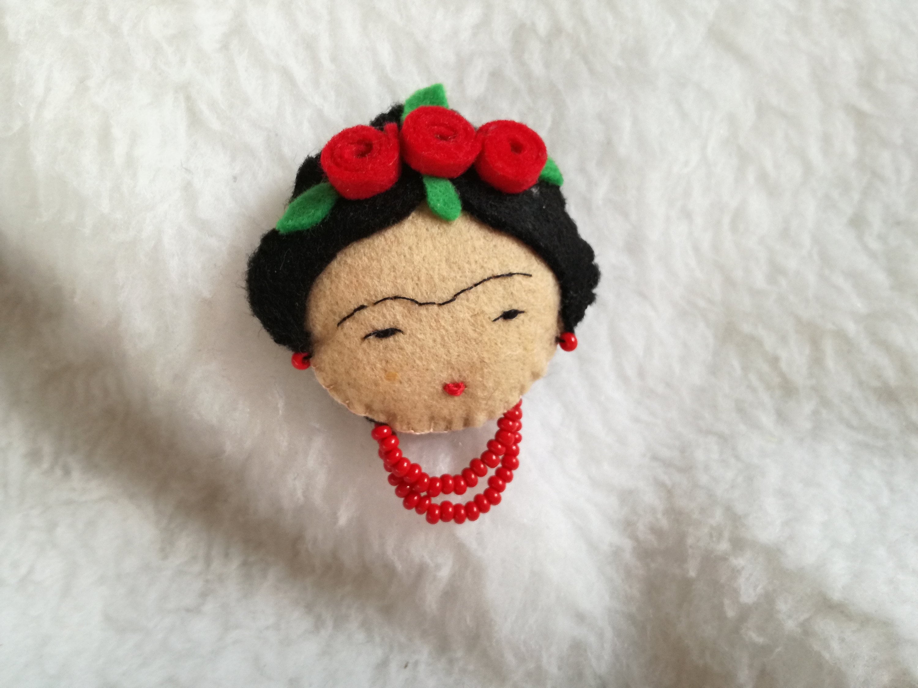 Frida Brooch Frida Accessories Frida Doll Frida Gift Frida - Etsy