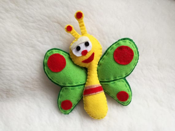 Butterfly character baby TV ornament 