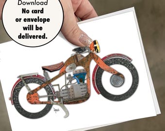 Printable 5x7 Card - Digital Download - “Cycle 2”