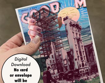 Printable 5x7 Card - Digital Download - “New Dawn”