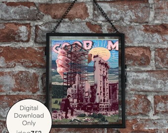 Arte imprimible de 8”x10” - Descarga digital - “Nuevo Amanecer”