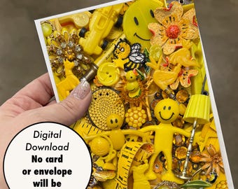 Printable 5x7 Card - Digital Download - “Oh Happy Day”