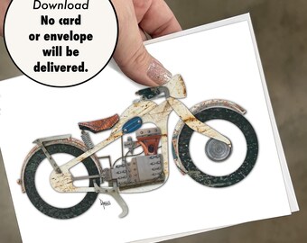 Printable 5x7 Card - Digital Download - “Cycle 1”
