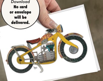 Printable 5x7 Card - Digital Download - “Cycle 3”