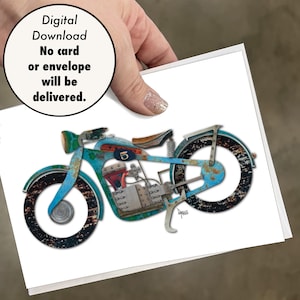 5x7 Karte zum selbst ausdrucken - Digital Download - “Zyklus 5”