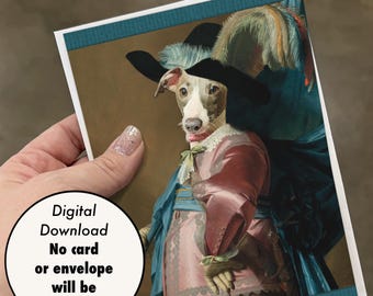 Printable 5x7 Card - Digital Download - “Wren in Pink”