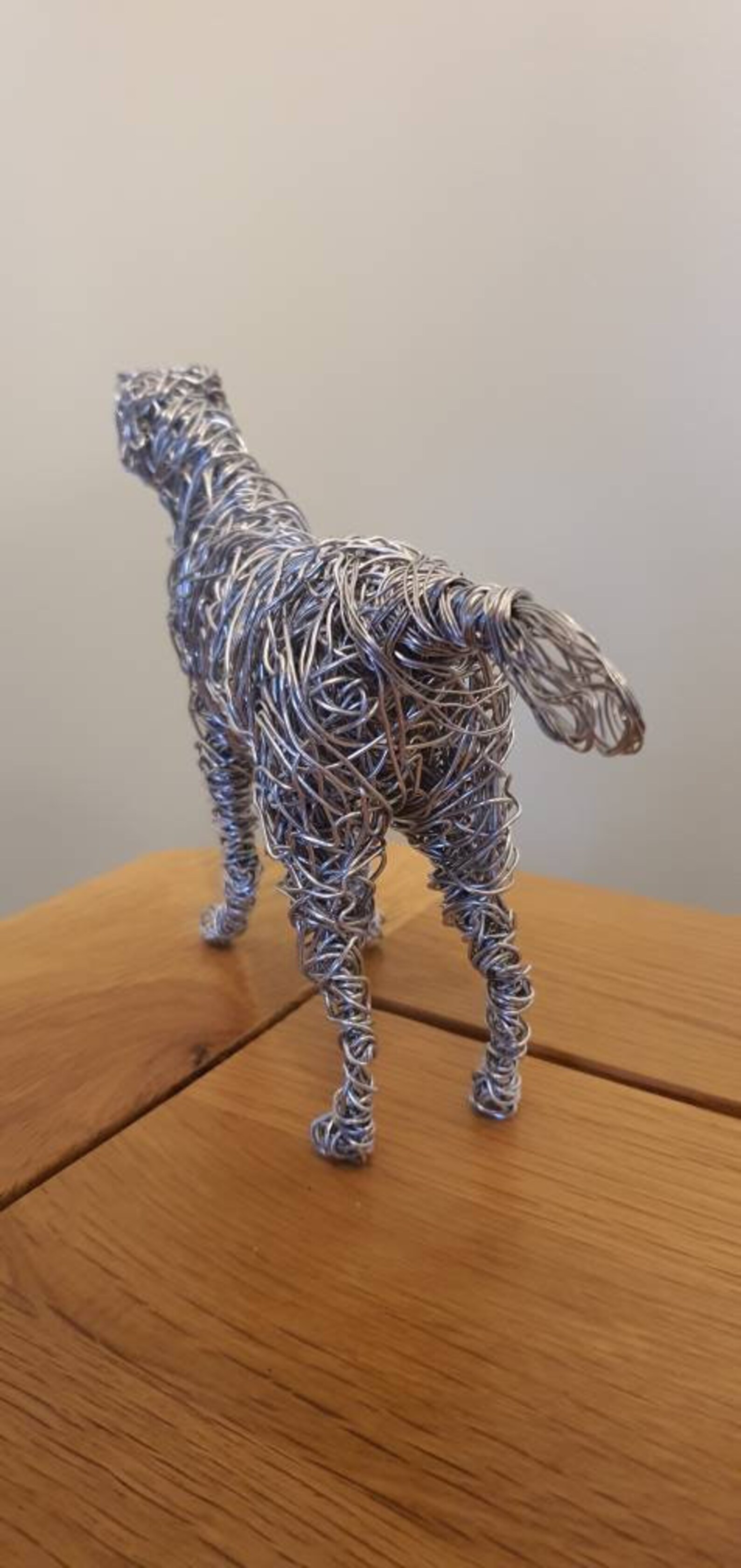 Dog sculpture / Wire Sculpture | Etsy