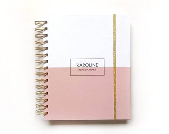 Daily Planner 2022 | Weekly Planner 2022-2023 Agenda Spiral Bound Planner Notebook