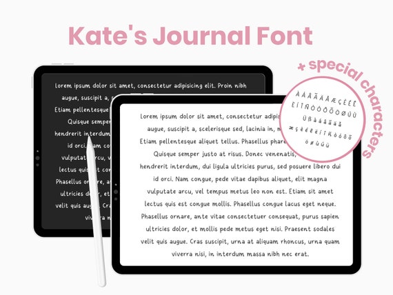 Handwritten Font Handwriting Study Notes Font Digital Font - Etsy