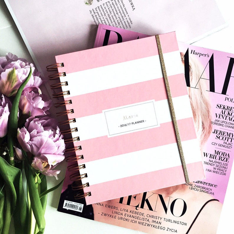 Girl Boss Planner 2021 Planner Custom 2021 Planner Diary Etsy
