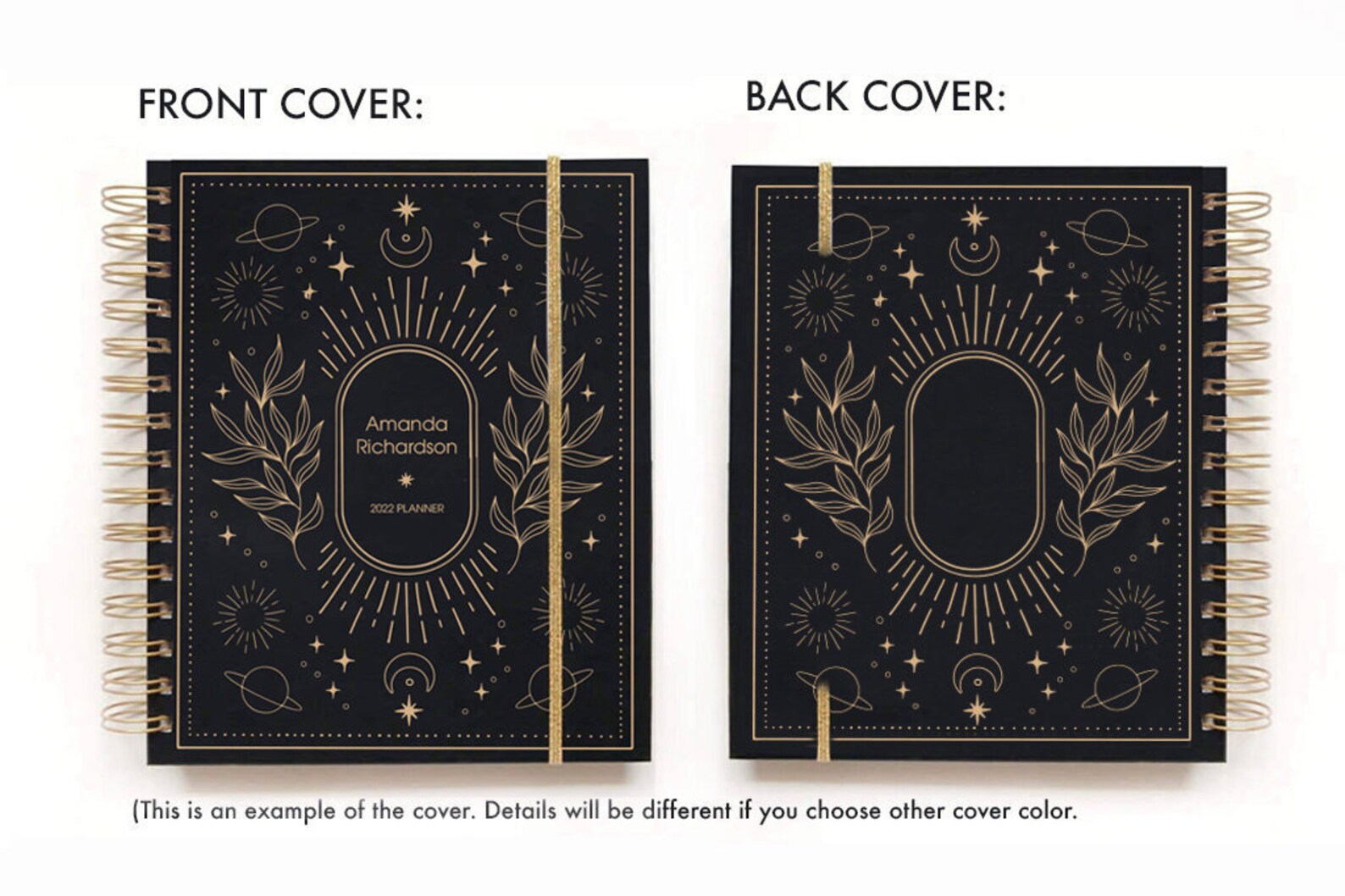 2023 Custom Personalized Planner 2023 Daily Planner Agenda Etsy