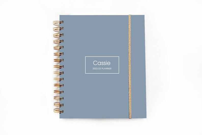 2023 Custom Personalized Planner 2023 Daily Planner Agenda Etsy