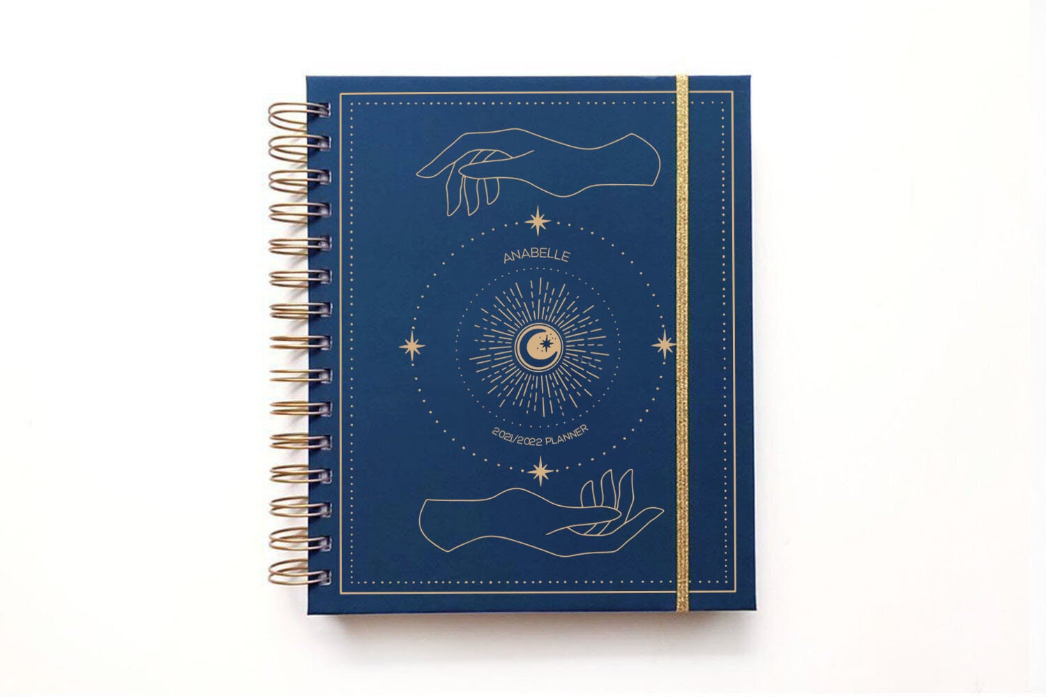 Calendars &amp; Planners Paper 2022-2023 Night Sky Moon &amp; Stars Planner ...