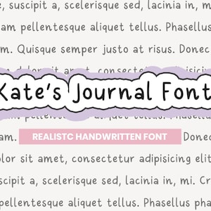 Neat Handwritten Font | Cute Handwriting | Realistic Font for Digital Planner | Font for Digital Notes | Goodnotes iPad Font by MADEtoPLAN