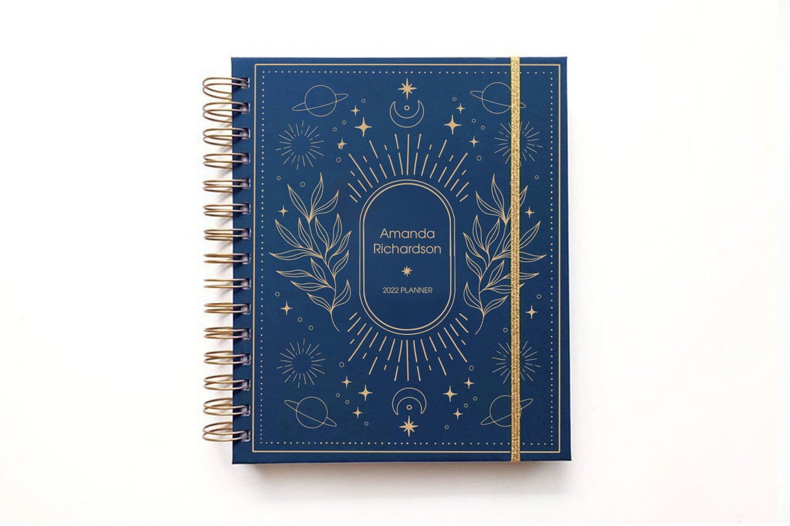 2023 Custom Personalized Planner 2023 Daily Planner Agenda Etsy