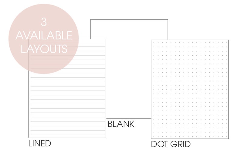 Dot Grid Notebook Dot Grid Journal Bullet Journal Custom | Etsy