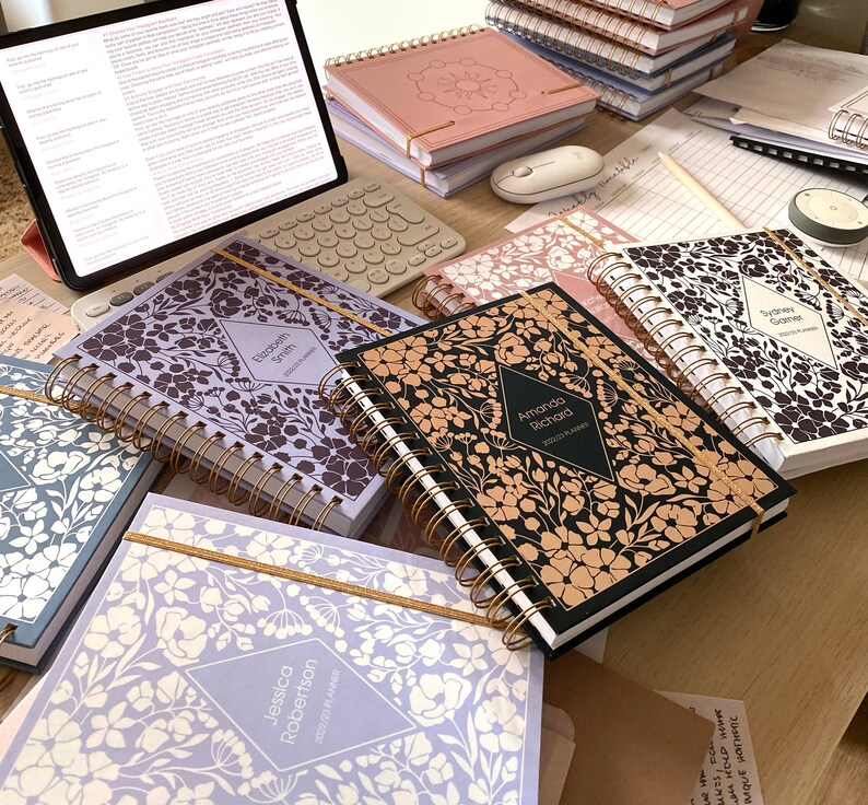 Academisch Jaar Planner 2023-2024 Floral Magic Calendar - Etsy Nederland