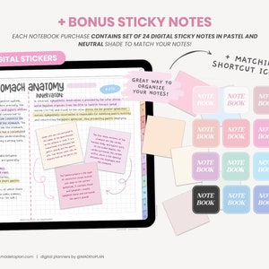 Digital Notebook Bundle | Landscape Digital Notebooks | Student ...