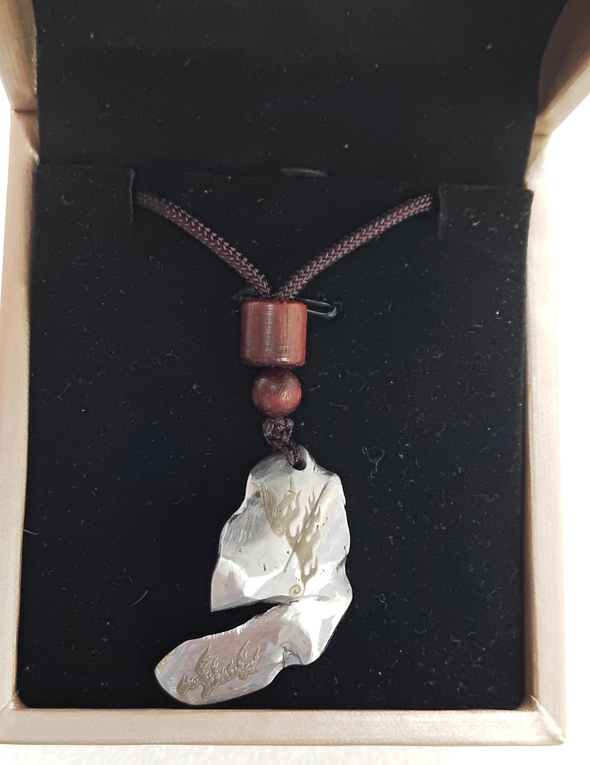 11.5g ジェベル カミル 鉄隕石ペンダントネックレス エジプト産 
